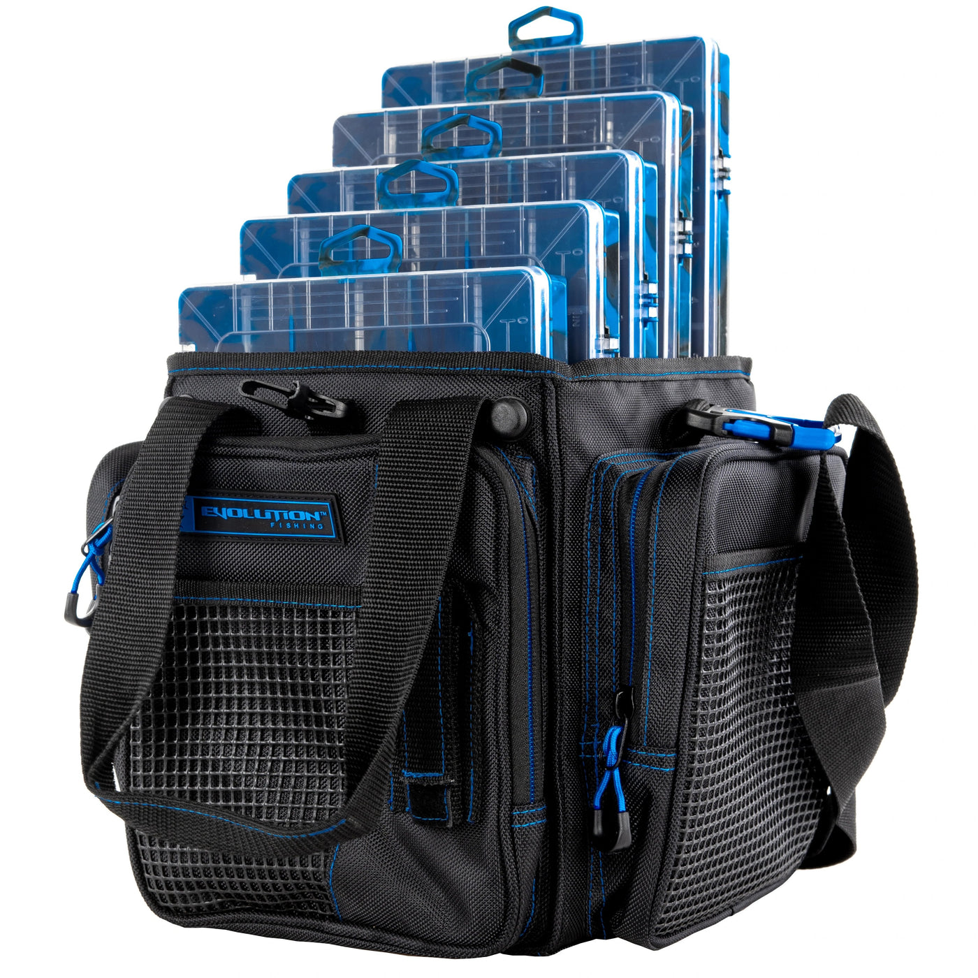 Evolution - Drift Series Tackle Bag 3600 - Vertical Accessories Evolution Outdoor Blue 