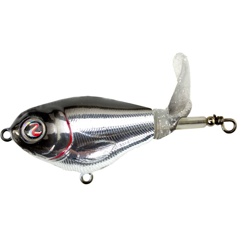 Whopper Plopper 75 Lure River2Sea Chrome Black 