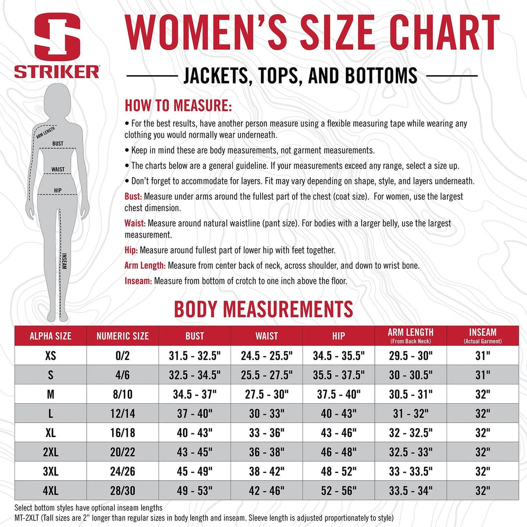 Striker® CoolWave™ Women's Sandbar Short Clothing Striker 