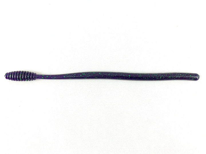Rib Tail Worm Lure Zee Bait Co Junebug 