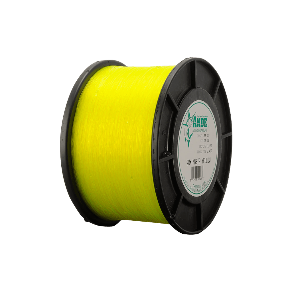 braided monofilament fishing line Ande Monster Monofilament Line – Line Cutterz