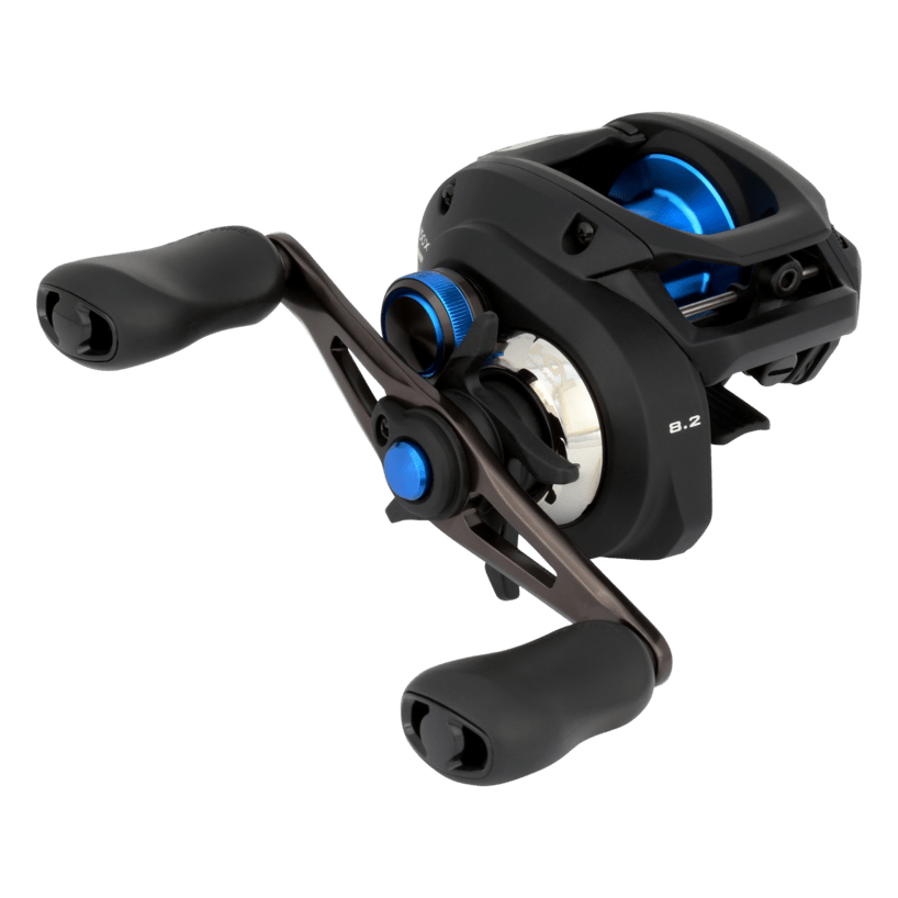 Shimano - SLX DC Low-Profile Baitcast Reel Fishing Reel Shimano Right-Hand 8.2:1 