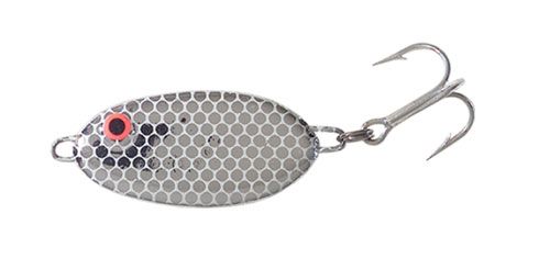 Bomber Slab Spoon Bomber Lures 1-1/4oz Silver Back 