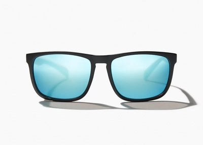 Bajio Sunglasses - Glass Lenses Apparel Bajio Sunglasses Calda Black Matte Blue Mirror