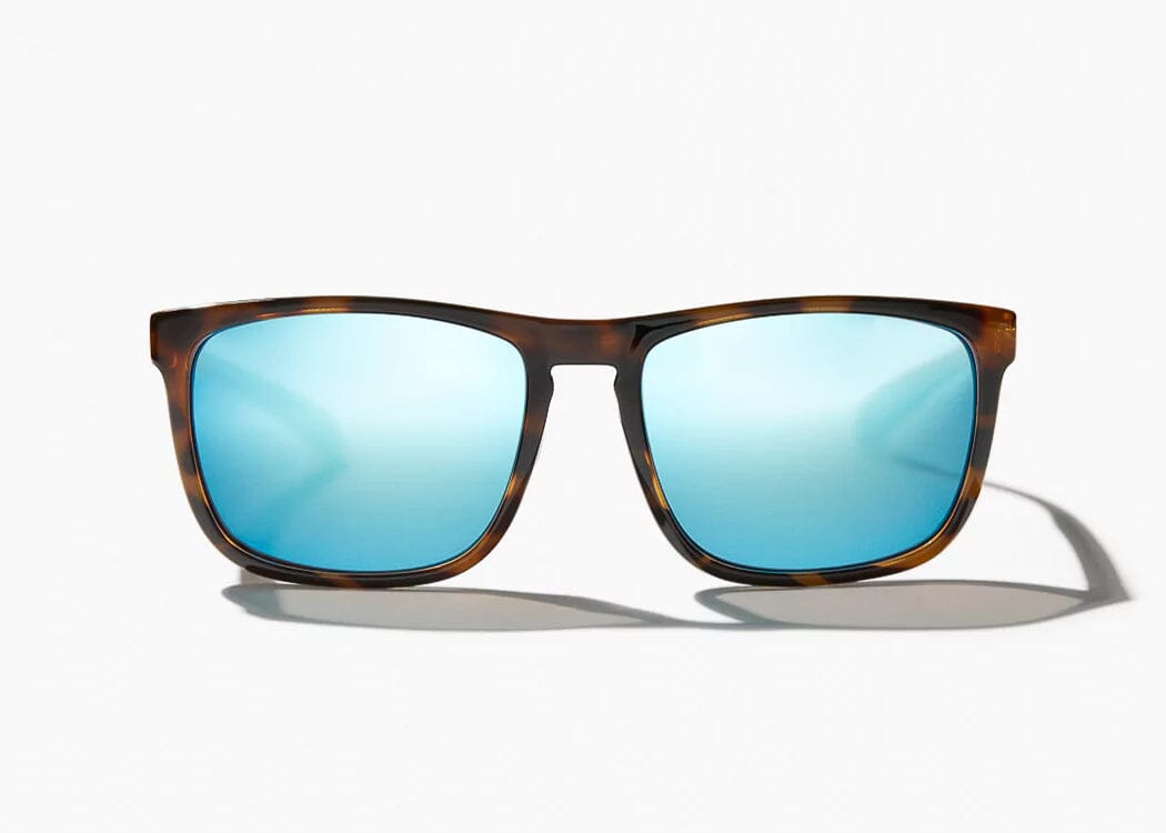 Bajio Sunglasses - Glass Lenses Apparel Bajio Sunglasses Calda Brown Tortoise Gloss Blue Mirror