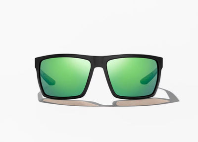Bajio Sunglasses - Glass Lenses Apparel Bajio Sunglasses Stiltsville Black Matte Green Mirror