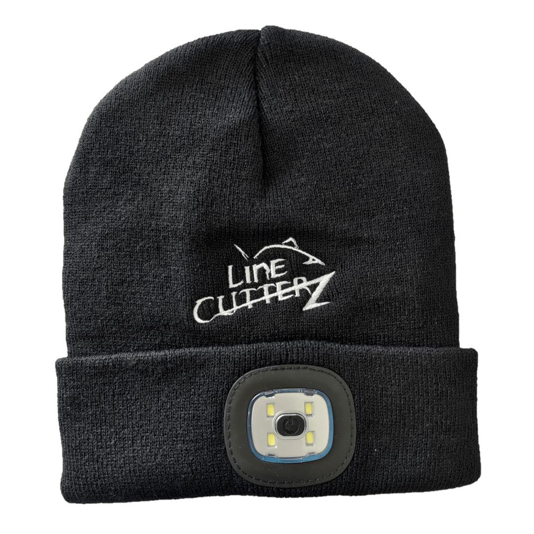 Line Cutterz LED Headlight Beanie Hats Line Cutterz 