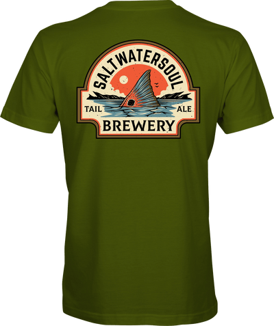 Saltwater Soul - Tail Ale - Short-Sleeve Shirt Apparel Saltwater Soul 