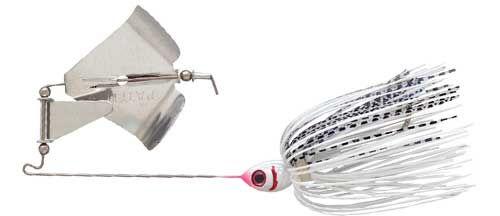 Booyah Buzz Bait Lure Booyah 1/4oz Snow White Shad 