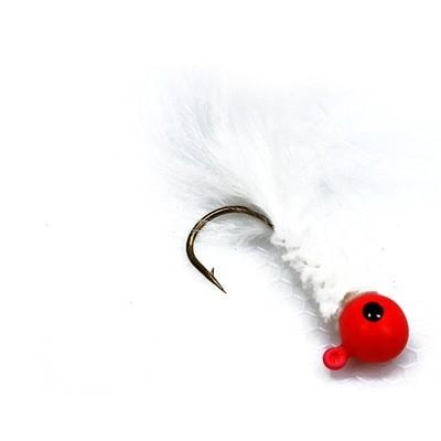 Crappie Jigs Dolphin Brand 1/16oz Red/White/White 