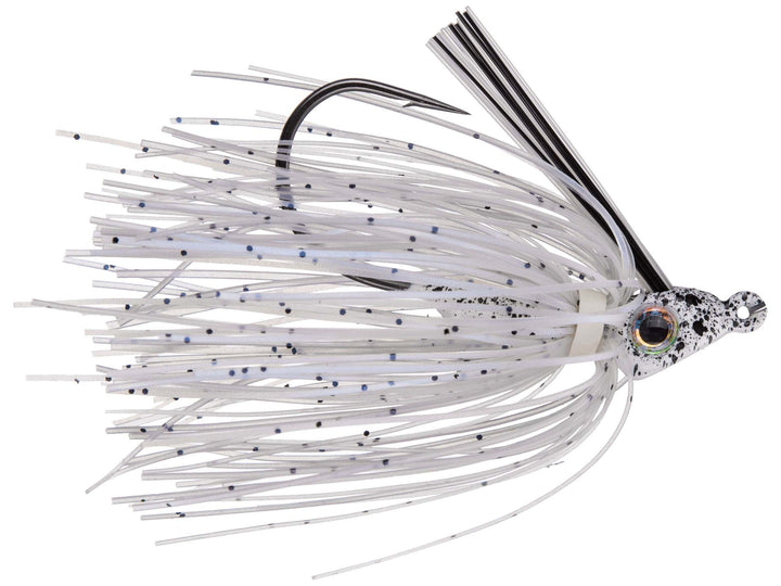 Chris McCall's Rayburn Swim Jig Santone Lures Blue Crystal 3/16 oz 