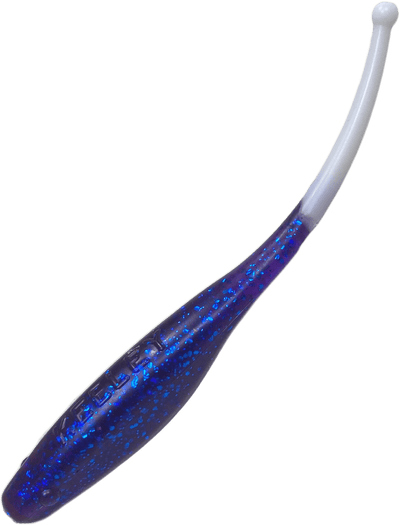 KWigglers Ball Tail Shad 7pk KWigglers Electric Grape / Cool 
