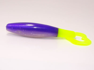 Psycho Chicken Shad 3.5” - 6pk Chicken Boy Lures Phantom Purple 