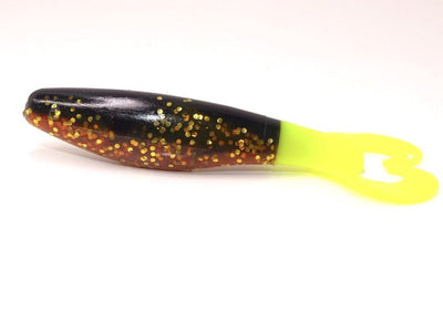 Psycho Chicken Shad 3.5” - 6pk Chicken Boy Lures Texas Roach 
