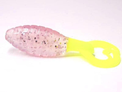 Bubba Clucker Mullet 3” - 7pk Chicken Boy Lures Ooh-La-La Holographic Pink 