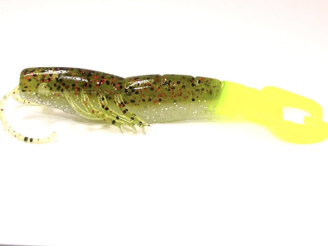 Chickenboy's Famous Shrimp Lures 4” - 6pk Chicken Boy Lures Chicken on a Chain 