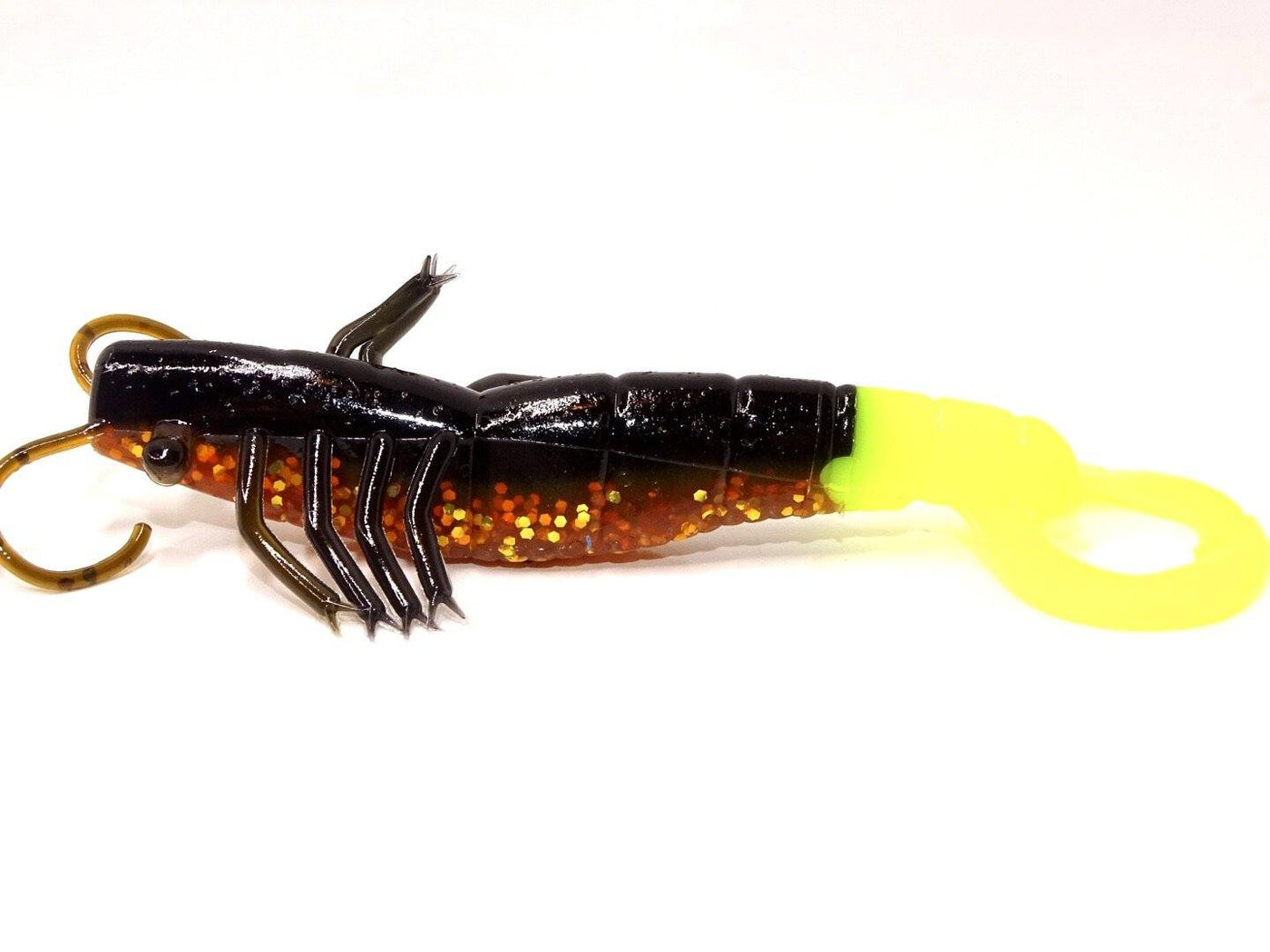 Chickenboy's Famous Shrimp Lures 4” - 6pk Chicken Boy Lures Texas Roach 