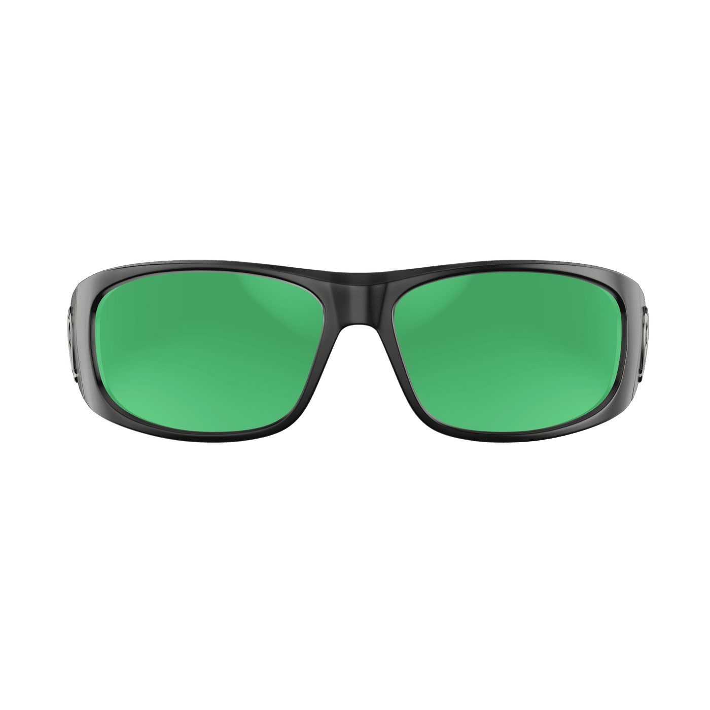 Redtail Republic Sunglasses Accessories Redtail Republic Laguna Matte Black Green Mirror