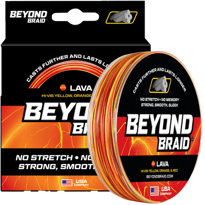 Beyond Braid - Braided Fishing Line Fishing Line Beyond Braid Firestorm 300yd 15lb