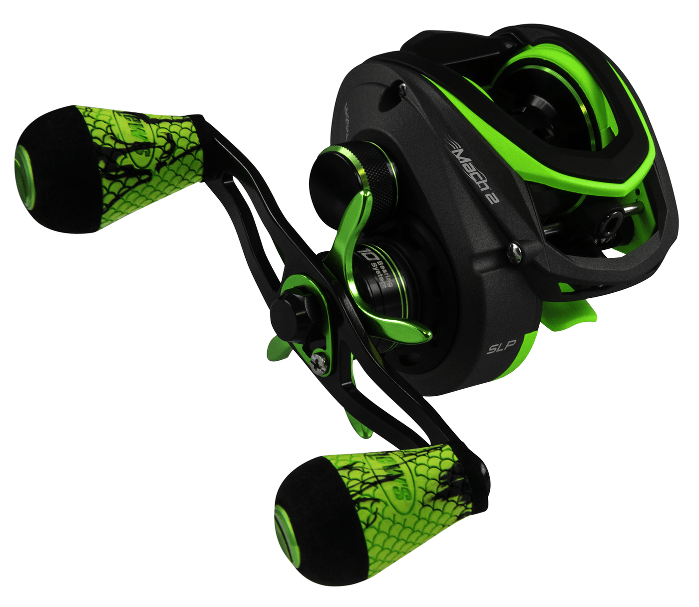 Lew's - Mach 2 Baitcast Reel Fishing Reel Lew's Fishing Right-Hand 7.5:1 