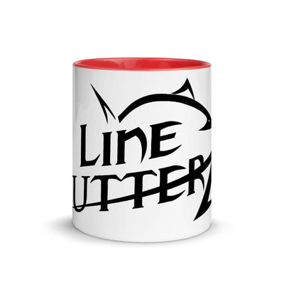 Mug with Color Inside Line Cutterz Red 