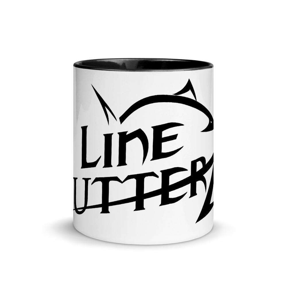 Mug with Color Inside Line Cutterz Black 