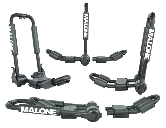 FoldAway-5™ Multi-Rack Folding 1-2 Kayak/SUP/Canoe Carrier Accessories Malone 