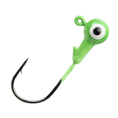 Mr. Crappie Slab Slasher Jig Heads Mr. Crappie Limetreuse 1/16oz 8pk