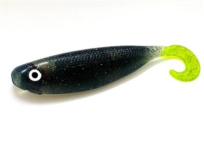 Mullet Run 8pk Lure Marker 54 Morning Glory - Chartreuse Tail 
