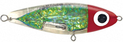 Paul Brown's Soft-Dine Suspending Twitchbait Lure Mirrolure Red Head Crushed Pearl Clear Belly 