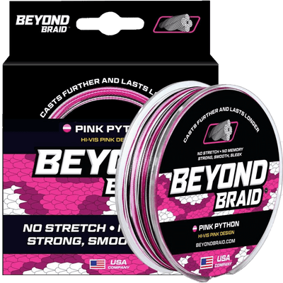 Beyond Braid - Braided Fishing Line Fishing Line Beyond Braid Pink Camo 300yd 10lb