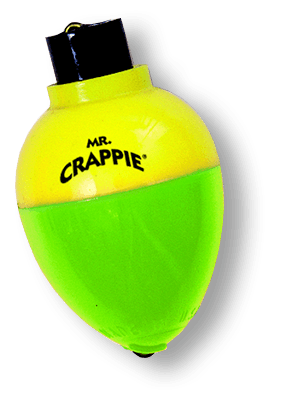 Mr. Crappie Rattlin' Pear Float 3pk Betts Tackle Ltd 1in 