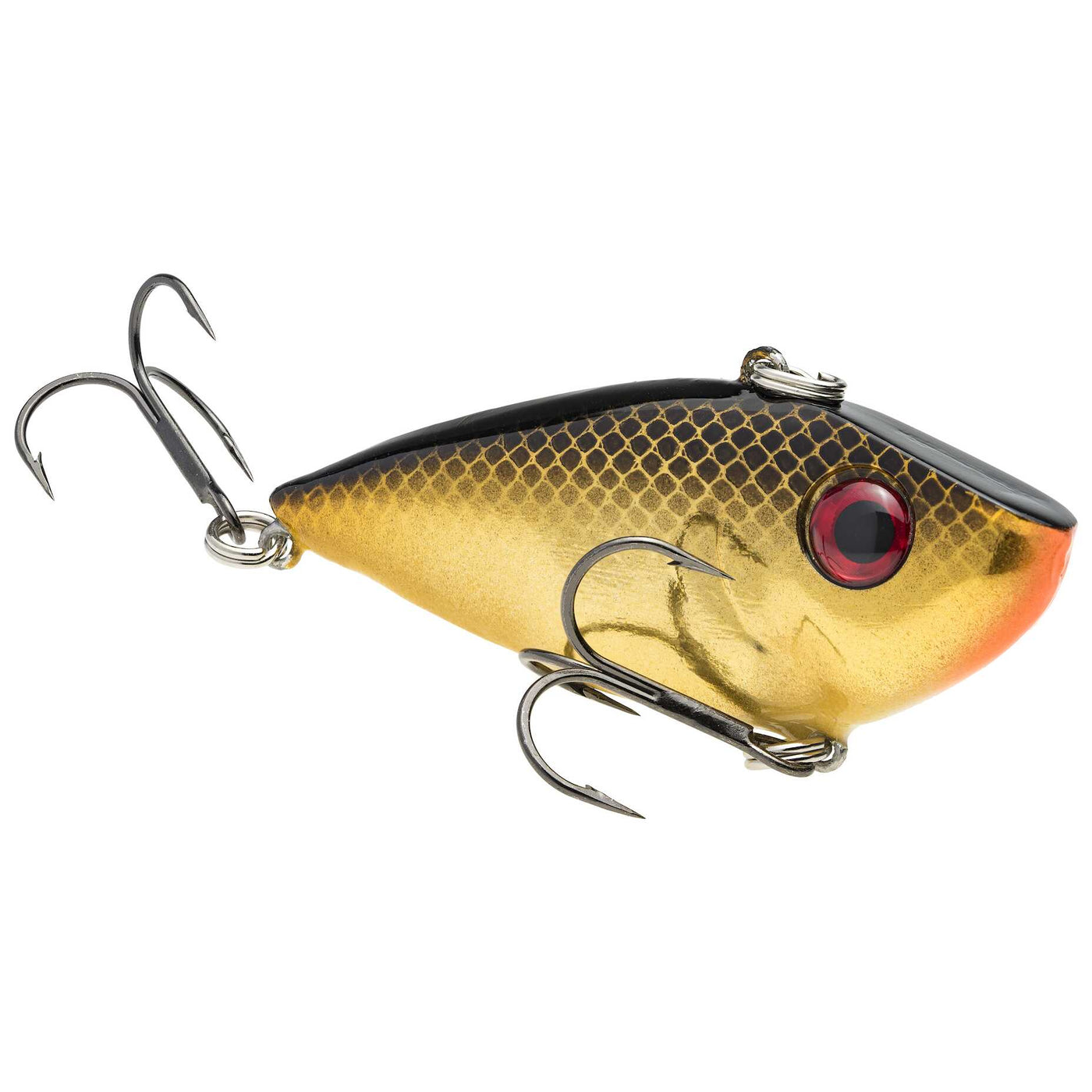 Strike King - Red Eye Shad Lure Strike King Lure Company 1/2 oz Gold Black Back 