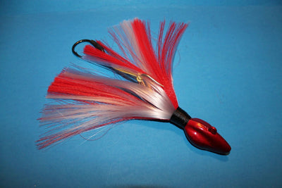 TX Tormenter Jig Matagorda Offshore Tackle Red/White 