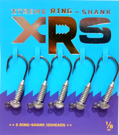 XRS Jighead 5pk Smart Tackle LLC Plain 1/8 oz 