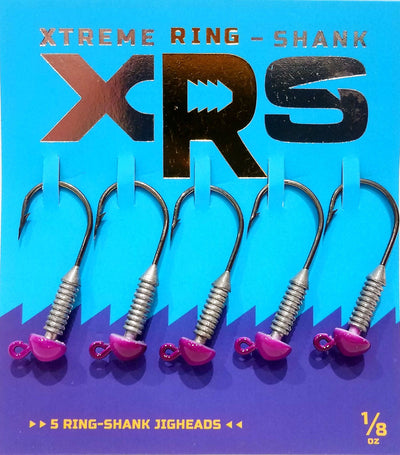 XRS Jighead 5pk Lure Smart Tackle LLC Violet 1/8 oz 