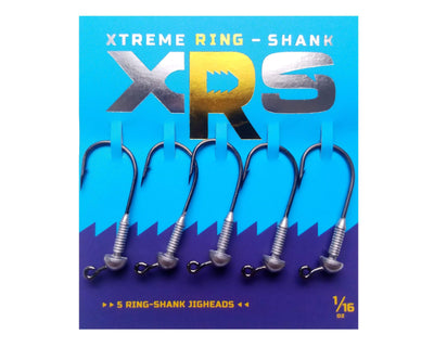 XRS Jighead 5pk Smart Tackle LLC Plain 1/16 oz 
