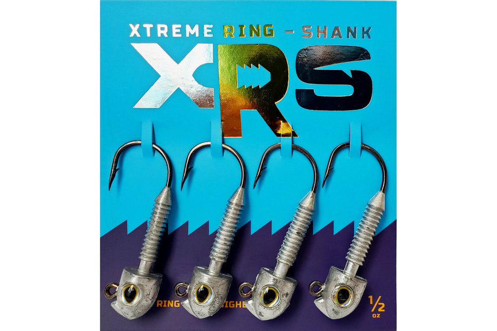 XRS Jighead w/ Eyes 4pk Tackle Smart Tackle LLC Plain 1/2 oz 