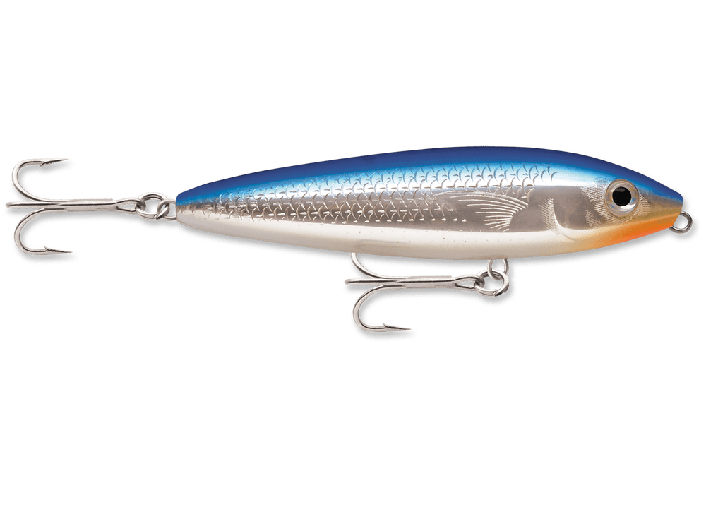 Rapala - Saltwater Skitter Walk Lure Rapala 4-3/8in 5/8oz Blue Mullet 