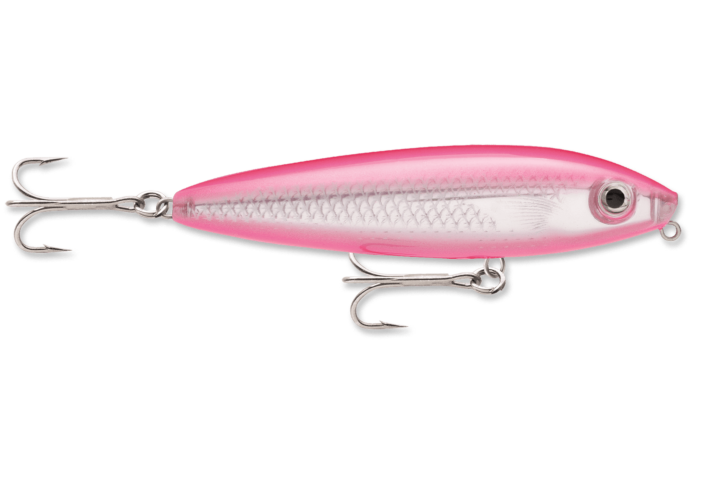 Rapala - Saltwater Skitter Walk Lure Rapala 4-3/8in 5/8oz Hot Pink 