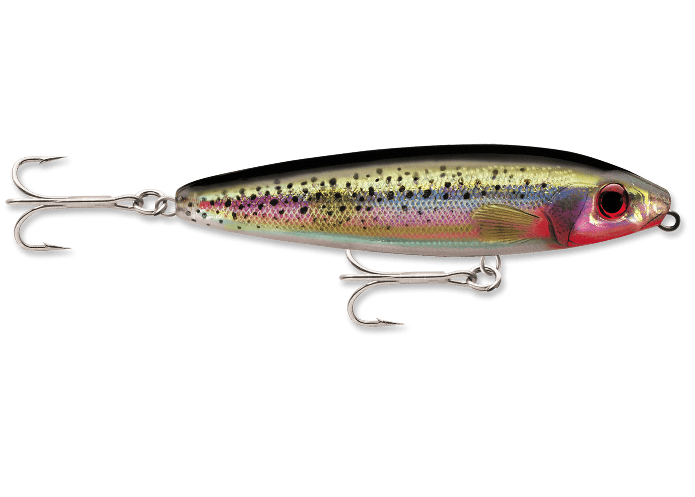 Rapala - Saltwater Skitter Walk Lure Rapala 4-3/8in 5/8oz Holographic Silver 