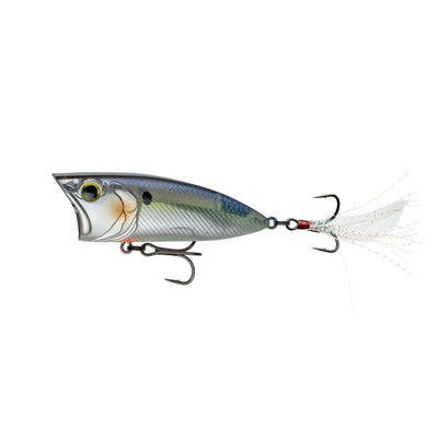 6th Sense - SplashBack Popper Lure 6th Sense Lure Co 70mm Chrome Threadfin 