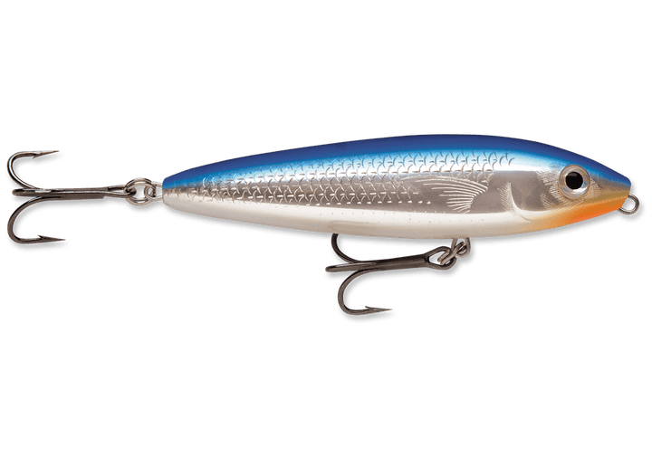 Rapala - Skitter Walk Lure Rapala 3-1/8in 7/16oz Blue Mullet 