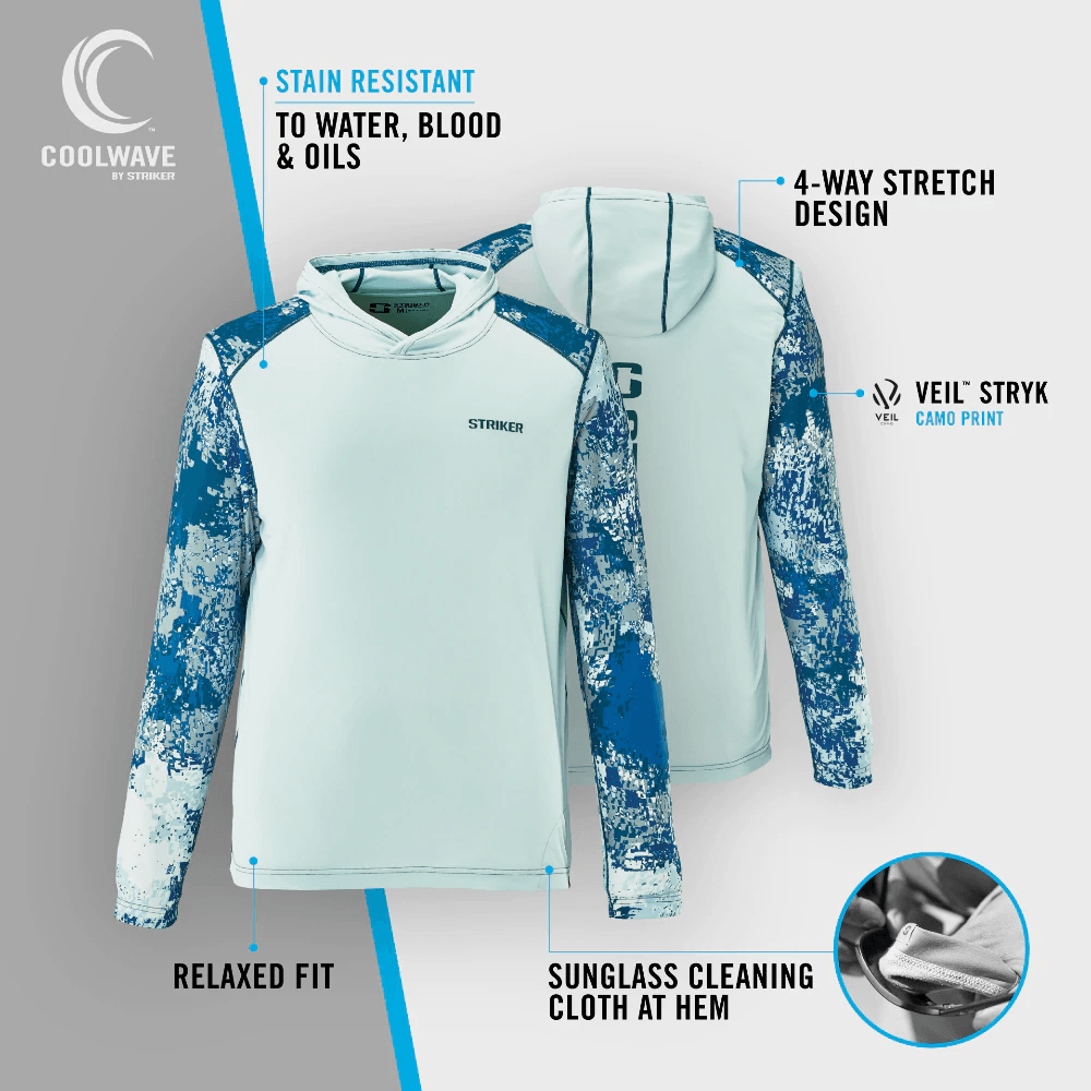 Striker® CoolWave™ LoTide Hoody Clothing Striker 