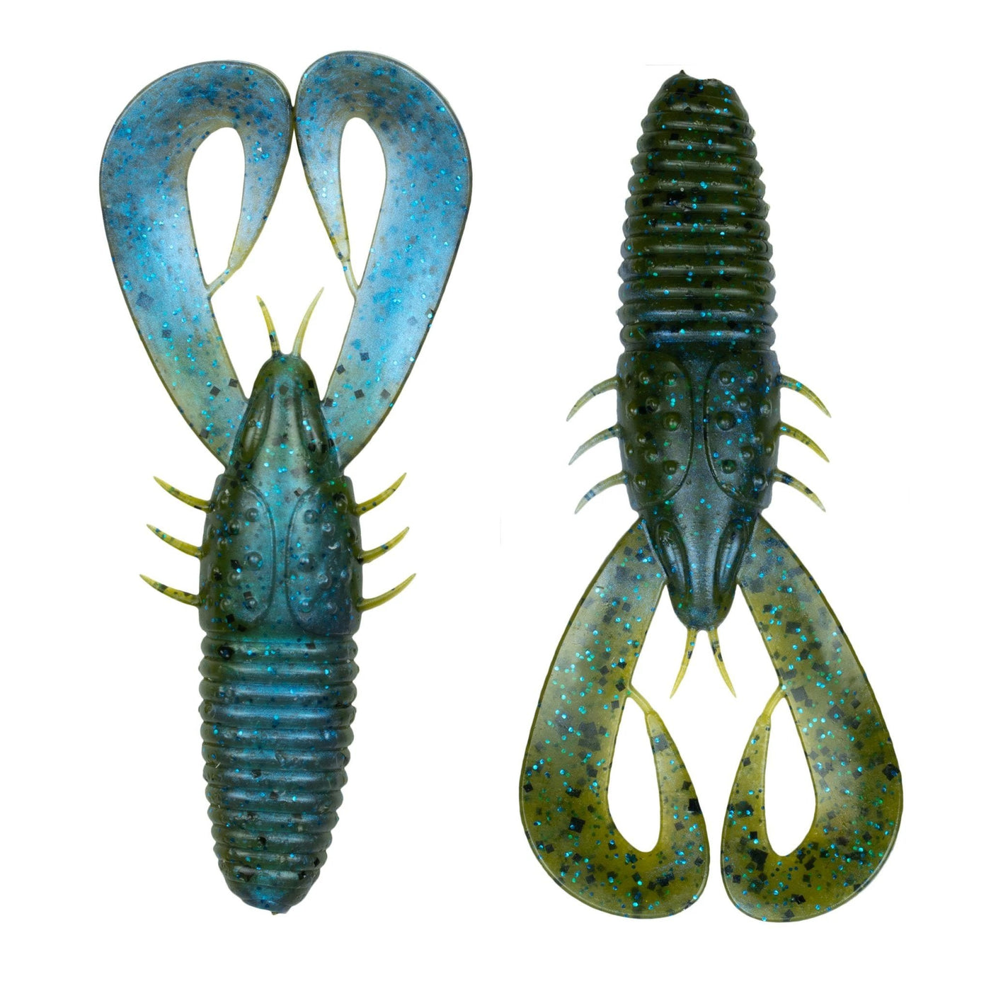 6th Sense - Stroker Craw 3.3 Flipping Bait Lure 6th Sense Lure Co Bluegrass Magic 