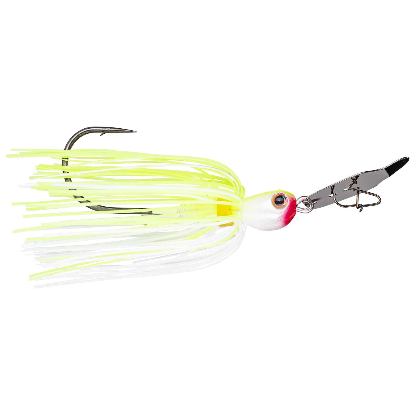 Strike King - Thunder Cricket Vibrating Swimming Jig Lure Strike King Lure Company 1/2 oz Chartreuse White 