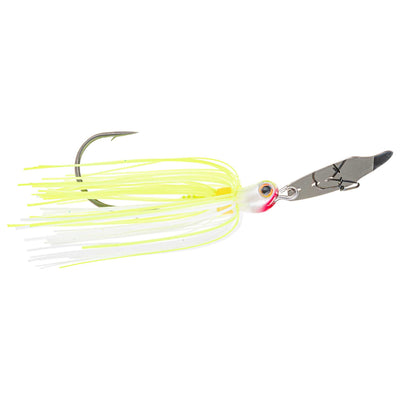 Strike King - Thunder Cricket Vibrating Swimming Jig Lure Strike King Lure Company 3/8 oz Chartreuse White 