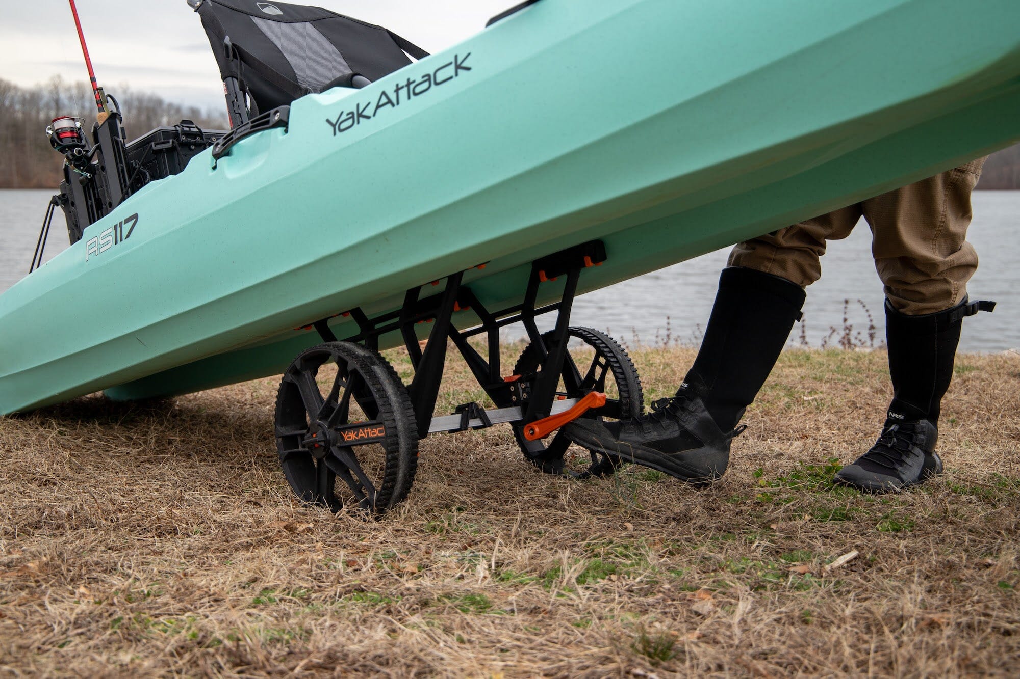 YakAttack - TowNStow Bunkster Kayak Cart – Line Cutterz