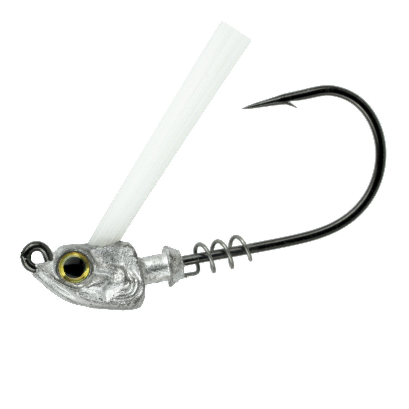6th Sense - Swimbait Jig Head (Weedless) - Unpainted Lure 6th Sense Lure Co 3/8oz - 5/0 